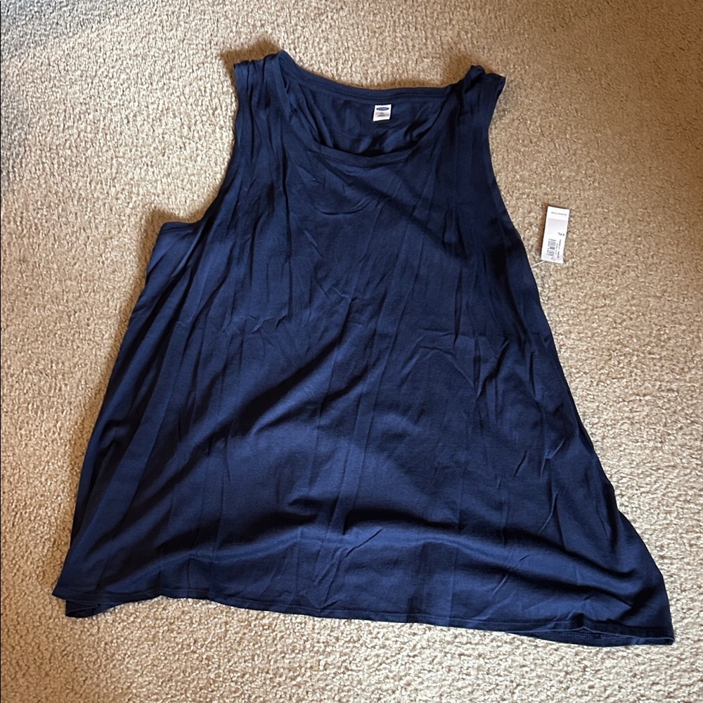 Old Navy Dark Blue Women's Tank Top